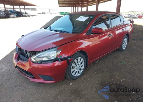 2016 Nissan Sentra Sv from USA, damaged, VIN 3N1AB7AP7GY322379
